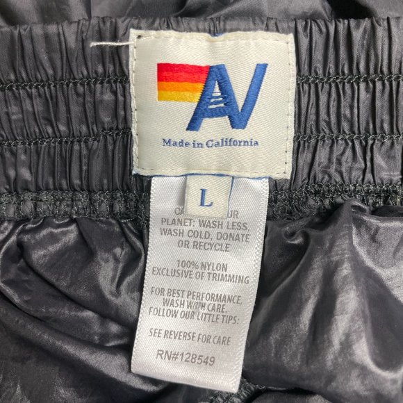 Aviator Nation New Women's Ultra Light Jogger Shorts - Neon Black - Picture 6 of 10